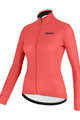 SANTINI Cycling winter long sleeve jersey - COLORE LADY WINTER - pink