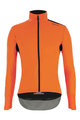 SANTINI Cycling thermal jacket - VEGA EXTREME - orange