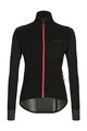 SANTINI Cycling rain jacket - GUARD NIMBUS LADY - black