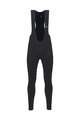 SANTINI Cycling long bib trousers - LAVA WINTER - black