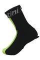 SANTINI Cycling shoe covers - PIXEL - yellow/black