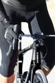 SANTINI Cycling 3/4 length bib shorts - ADAPT 3/4 WINTER - black
