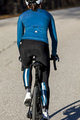 SANTINI Cycling winter long sleeve jersey - COLORE LADY WINTER - blue
