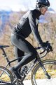 SANTINI Cycling thermal jacket - COLORE - black