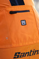 SANTINI Cycling thermal jacket - VEGA MULTI - orange