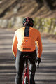 SANTINI Cycling thermal jacket - VEGA MULTI - orange