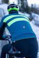 SANTINI Cycling thermal jacket - COLORE BENGAL WINTER - blue