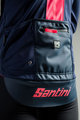 SANTINI Cycling thermal jacket - VEGA MULTI WINTER - blue