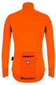 SANTINI Cycling thermal jacket - VEGA XTREME - orange