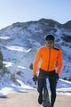 SANTINI Cycling thermal jacket - VEGA XTREME - orange