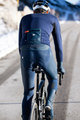 SANTINI Cycling winter set with jacket - VEGA XTREME - black/grey/blue