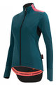 SANTINI Cycling thermal jacket - VEGA EXTREME LADY - green