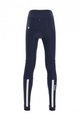 SANTINI Cycling long trousers withot bib - ALBA WINTER LADY - blue