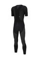 SANTINI Cycling long bib trousers - VEGA DRY - black/anthracite