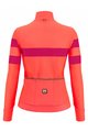 SANTINI Cycling winter long sleeve jersey - CORAL BENGAL LADY - pink