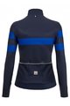 SANTINI Cycling winter long sleeve jersey - CORAL BENGAL LADY - blue