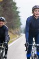 SANTINI Cycling winter long sleeve jersey - COLORE PURO LADY - black