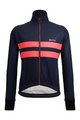 SANTINI Cycling winter set with jacket - COLORE HALO + LAVA - blue/black