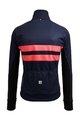 SANTINI Cycling winter set with jacket - COLORE HALO + LAVA - blue/black