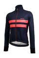 SANTINI Cycling thermal jacket - COLORE HALO - blue