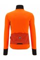 SANTINI Cycling thermal jacket - VEGA ABSOLUTE - orange