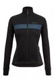 SANTINI Cycling thermal jacket - CORAL BENGAL LADY - black