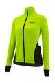 SANTINI Cycling thermal jacket - CORAL BENGAL LADY - green