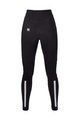 SANTINI Cycling long trousers withot bib - OMNIA LADY - black