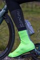 SANTINI Cycling shoe covers - ADAPT - green