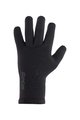 SANTINI Cycling long-finger gloves - SHIELD NEOPRENE - black