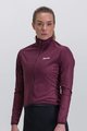 SANTINI Cycling windproof jacket - NEBULA - bordeaux