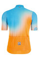 SANTINI Cycling short sleeve jersey - TERRA MTB - orange/turquoise