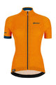 SANTINI Cycling short sleeve jersey - GIADA HIP LADY - orange