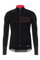 SANTINI Cycling winter long sleeve jersey - VEGA 2.0 WINTER - red/black