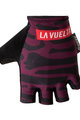 SANTINI Cycling fingerless gloves - LA VUELTA 2018 - black/purple