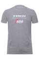 SANTINI Cycling short sleeve t-shirt - TREK 2018 - grey