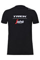 SANTINI Cycling short sleeve t-shirt - TREK 2018 - black