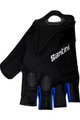 SANTINI Cycling fingerless gloves - ATOM - black/blue