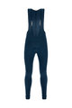 SANTINI Cycling long bib trousers - LAVA WINTER - blue