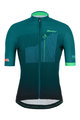 SANTINI Cycling short sleeve jersey - LA VUELTA 2019 - green/blue
