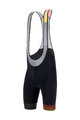 SANTINI Cycling bib shorts - LA VUELTA 2020 - black