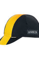 SANTINI Cycling hat - LA VUELTA 2020 - black/yellow