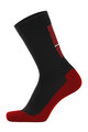 SANTINI Cyclingclassic socks -  LA VUELTA 2020 - black/red