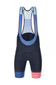 SANTINI Cycling bib shorts - LA VUELTA 2021 - blue