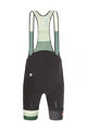 SANTINI Cycling bib shorts - LA VUELTA 2021 - green/grey