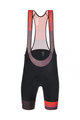 SANTINI Cycling bib shorts - LA VUELTA 2021 - red/black