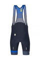 SANTINI Cycling bib shorts - LA VUELTA 2021 - blue