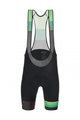 SANTINI Cycling bib shorts - LA VUELTA 2021 - black/green