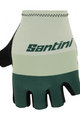 SANTINI Cycling fingerless gloves - LA VUELTA 2021 - green