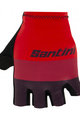 SANTINI Cycling fingerless gloves - LA VUELTA 2021 - red